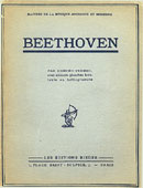 Livre : Beethoven par Edmond Vermeil...