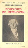Livre : Pouvoirs de Beethoven, par Emmanuel Buenzod...