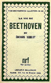 Livre : La vie de Beethoven par Edouard HERRIOT...