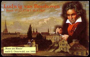 Beethoven, carte tlphonique...