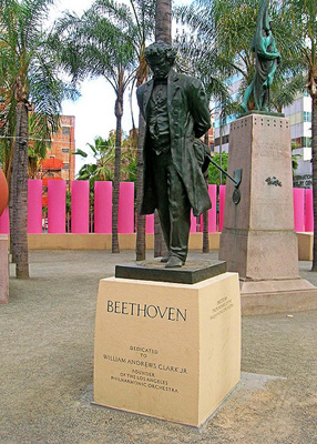 Beethoven à Pershing Square, Los Angeles...