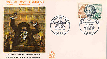 Beethoven: French FDC...