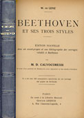 Livre : Beethoven  et ses trois styles, par Wilhem de Lenz...