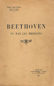 Livre : Beethoven vu par les médecins par Henri Bayle