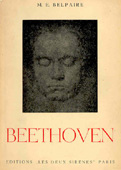 Livre : Beethoven, par M. E. Belpaire...