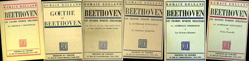 Livre : Beethoven - la neuvième symphonie, par Romain Rolland...