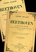 Livre :  Beethoven , par Victor Wilder...
