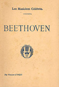 Livre : Beethoven, par Vincent d'Indy...