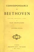 Livre : Correspondance de Beethoven , par Jean Chantavoine