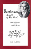 Livre : Beethoven: a man of his word, par Gail S. Altman...