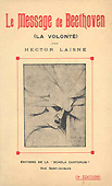 Livre :  Le message de Beethoven, par Hector Laisné...