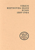 Livre : Verein Beethoven-Haus Bonn 1889-1964...