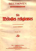 Six musiques religieuses
