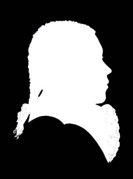 Silhouette de Beethoven vers 1786