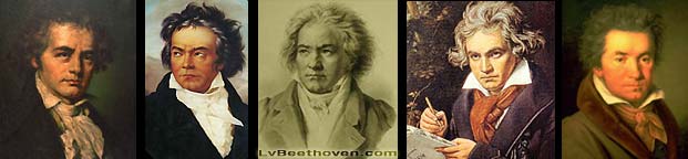 Ludwig van Beethoven : portraits...