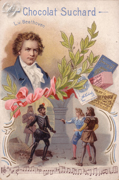 Beethoven - Carte à collectionner...