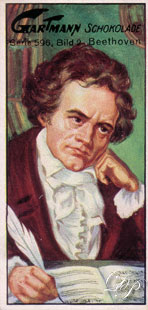 Beethoven - Carte à collectionner...