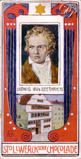 Beethoven - Carte à collectionner...