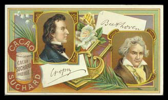 Beethoven - Carte à collectionner...