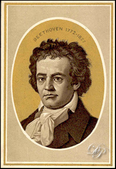 Beethoven - Carte à collectionner
