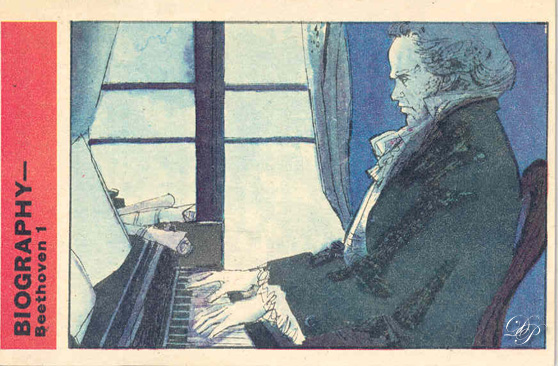 Carte éducative sur Beethoven