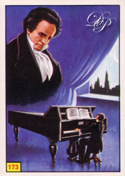 Card with Beethoven