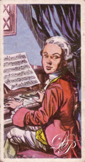 Card with Beethoven