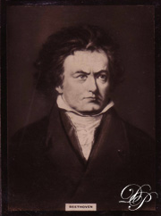 Card with Beethoven