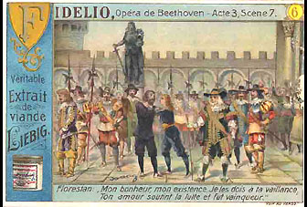 Liebig's card - Fidelio...