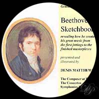Beethoven on cd - Sketchbooks