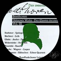 Beethoven on cd - Rare Works