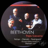 Cd du triple concerto de Beethoven