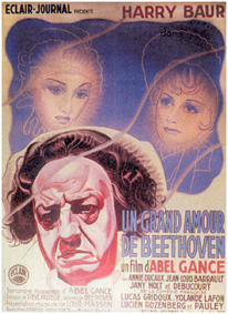 Affiche du film d'Abel Gance...