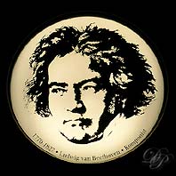 Portrait de Beethoven dans la rue