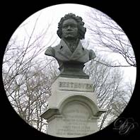 Statue Beethoven à Prospect Park...