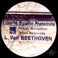Beethoven's school at Montpellier...