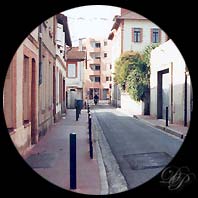 La rue Beethoven à Toulouse