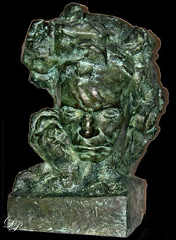 Beethoven à une main, par Antoine Bourdelle - Vers 1908...