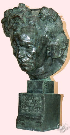 Ludwig van Beethoven by Antoine Bourdelle...