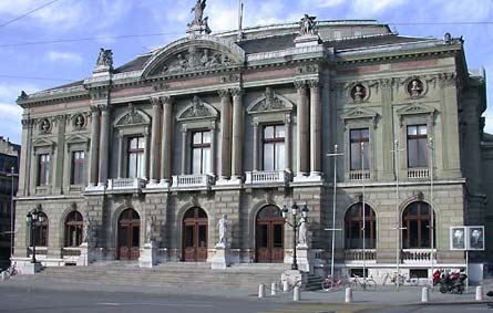 Le grand théâtre de Genève