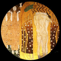 Beethoven's fries by Gustav Klimt