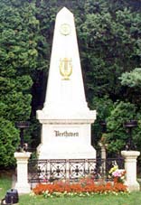 Beethoven's grave in Vienna...