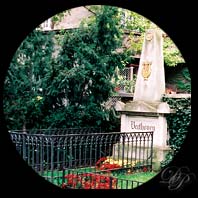 Beethoven's grave in Vienna...