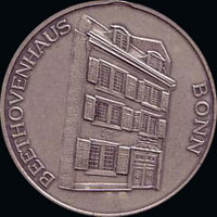 Médaille Beethoven allemande