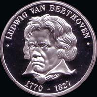 Médaille Beethoven allemande