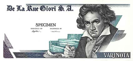 A Beethoven note