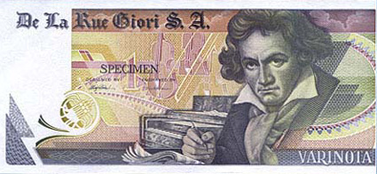 A Beethoven note