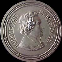 Médaille Beethoven allemande