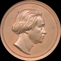 Medal with Ludwig van Beethoven