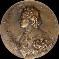 Medal of Ludwig van Beethoven...